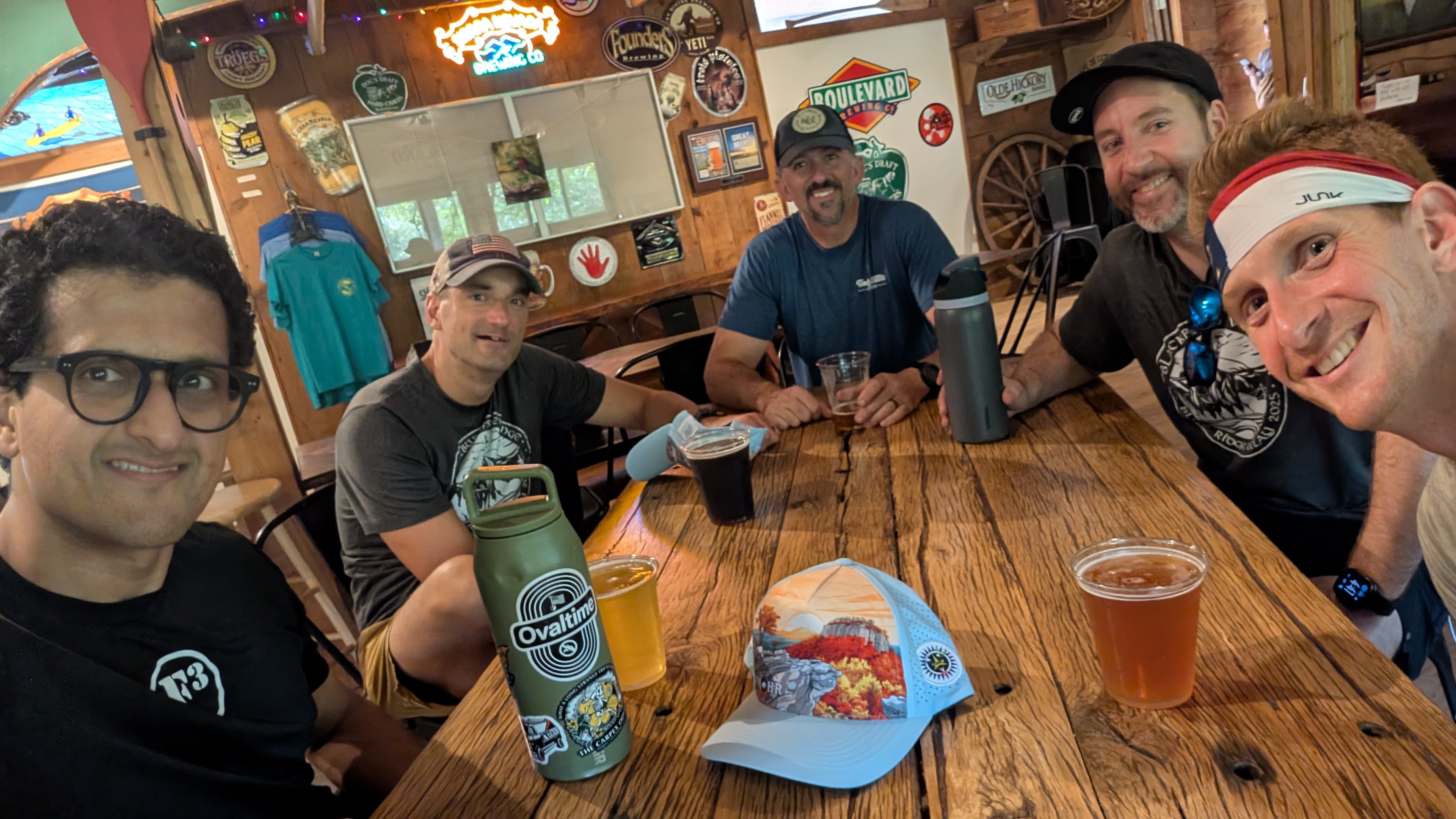 Finish drinks