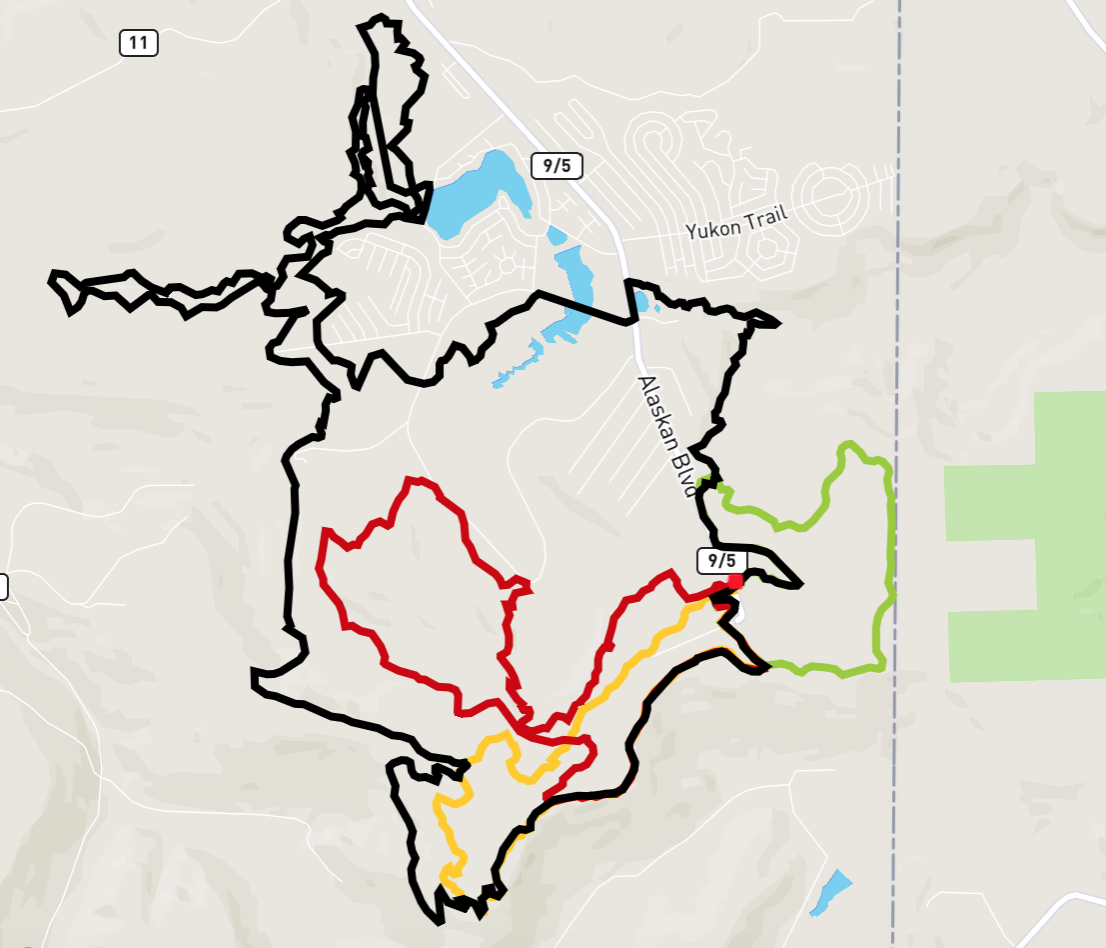 Ragnar course map